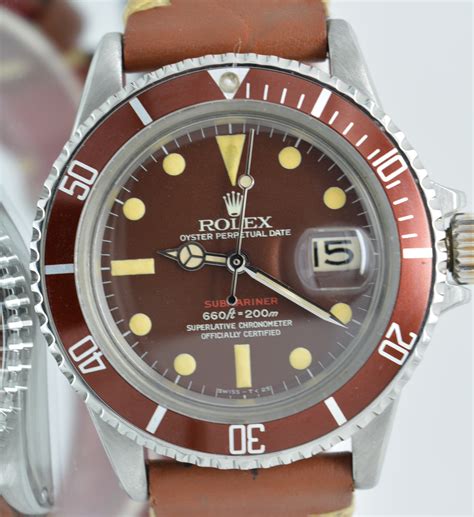 rolex submariner tropical dial.